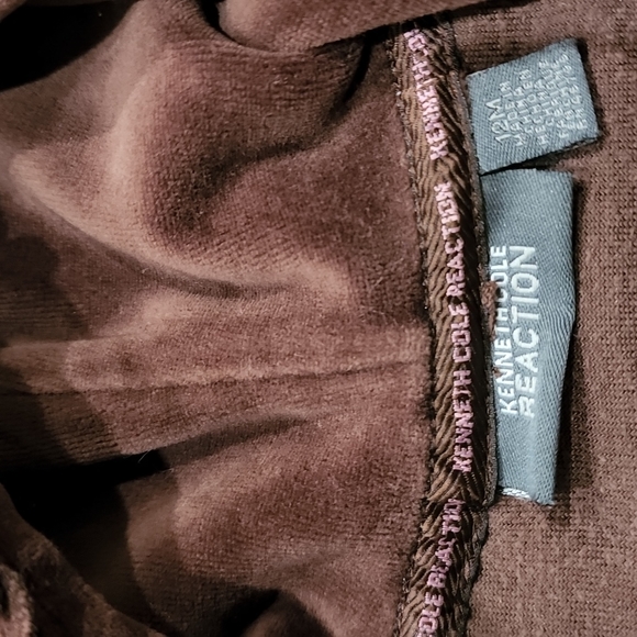 Kenneth Cole Reaction Baby Girl Velour Jacket with Hoodie, Size 12M - Picture 3 of 3